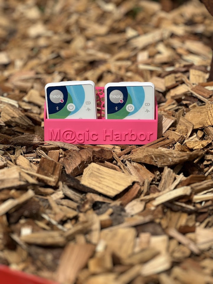 M@gic Harbor - Wand-Halterung für Deinen Healy - HOT Pink